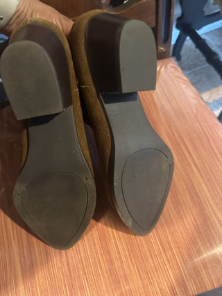 Carlos Santana Vivien Embroidered Western Suede Booties 9.5 #62 VV MTS|98263