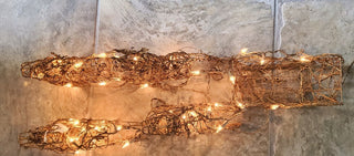 LIGHTED DEER AND SLEIGH MTS
