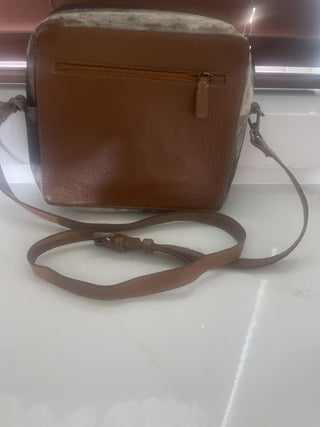 Vtg. Lather Crossbody Purse-RSV|94481