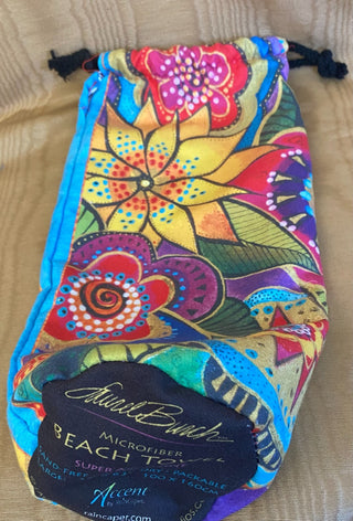 Laurel Burch Beach Towel Bag|52760