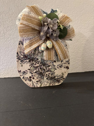 Decoupage wooden Easter decoration RCD