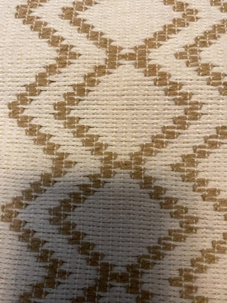 Tan Cream Woven Table Runner 13x72”