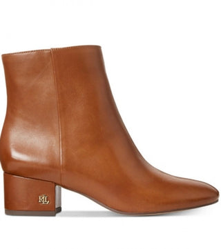 Lauren Ralph Lauren Wellford Booties Tan #63 VV MTS|110682