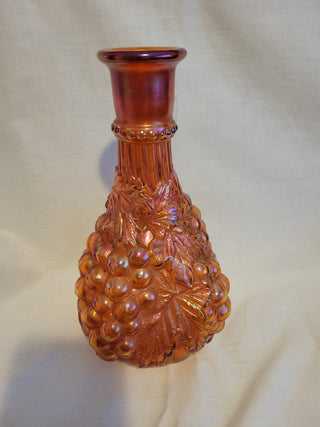Vtg Imperial Marigold Carnival Glass Decanter RCD|137616