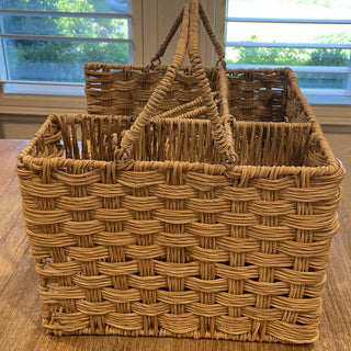 Faux Rattan Serving Caddy RSV|80272