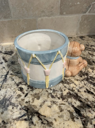 Vintage Baby Nursery Planter by Russ Drum & Teddy Bear RCD|75759