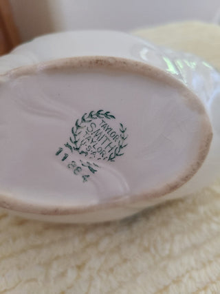 Taylor, Smith & Taylor Porcelain Green Leaf Creamer RCD