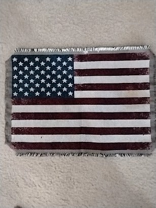 American flag placemat