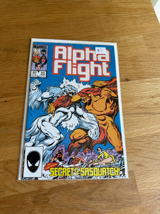 Comic Book: Alpha Flight Issue 23|110621