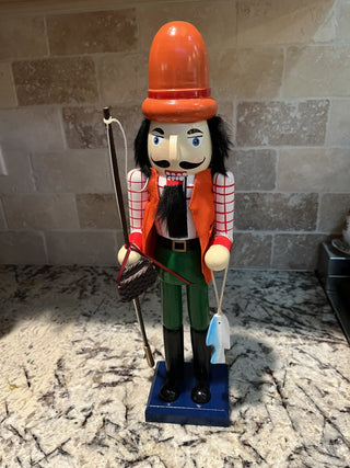 15” Nutcracker Fisherman RCD|128831