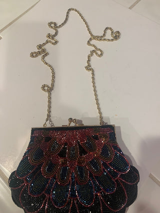 Vintage beaded purse|126829