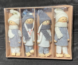 Wooden Doll Ornaments RSV|54251