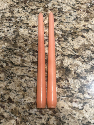 Pink Taper Candles, Set of 2    MTS