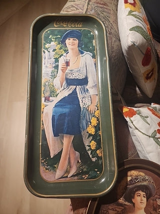Vtg Coca Cola Serving Tray As Is RSV|63302
