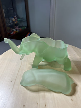Indiana Tiara Glass Elephant Dish AS IS - RSV|64331