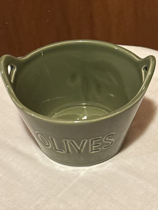 Green "Olives" dish. RCD #SM