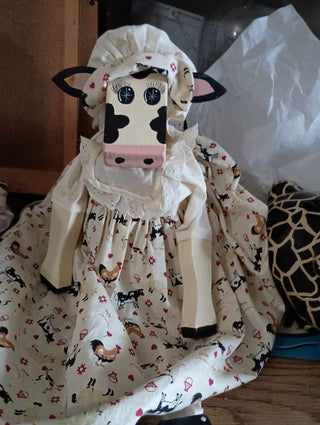 Wooden Cow|52774