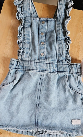 SALE - Girl's - 7 for All Mankind - Jean Jumper Dress (18M)