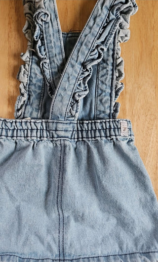 SALE - Girl's - 7 for All Mankind - Jean Jumper Dress (18M)