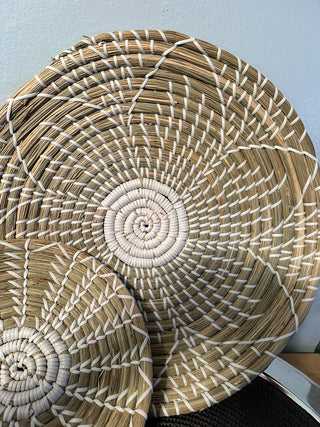 Basket Pair-2 Trays Round. MTS