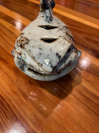 Ceramic Shark Candle Holder~MTS|85214