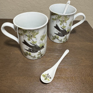 Godinger Audubon Society Bird Mug & Spoon Set RCD|101471