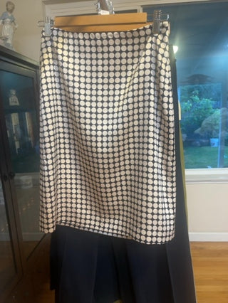 vtg polka dot skirt