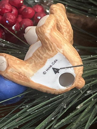 1983 Hallmark Cinnamon Bear #1 w/Top Ornament RSV|127985