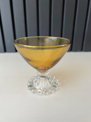 Anchor hocking amber boopie glass RSV
