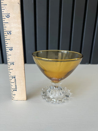 Anchor hocking amber boopie glass RSV