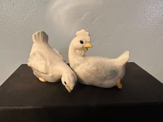 Chicken SET 2 Hens white Nippon A198 MTS|64772