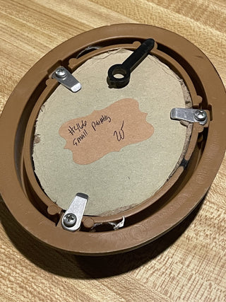 6" Framed Original Art, Flowers--SP RCD