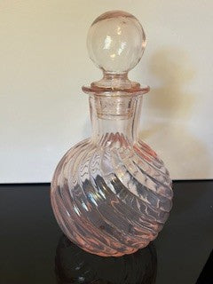 #2236 Pink Swirl Decanter  RSV|99722