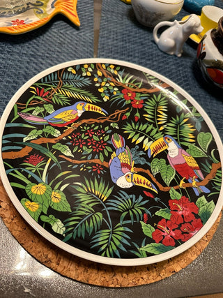 Toucan Macaw SDZ Plate|47037