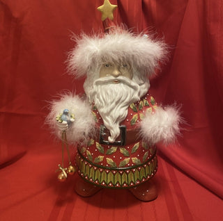 Department 56 Santa Cookie Jar (Retired) #62 VV MTS|126221