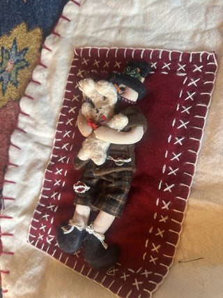 Vintage Holiday Tree Skirt 3D #62 VV MTS|124499