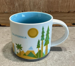 2012 Starbucks You are here series California Mug #47 VV MTS