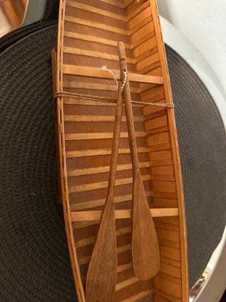 Canoe Display with Oars/Stand MTS|88447