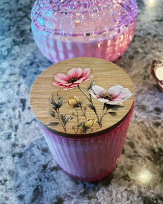 Wooden Top Candle