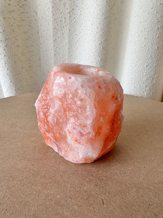Pink Himalayan Salt Votive (Lrg) (LZD - RSV)|63981