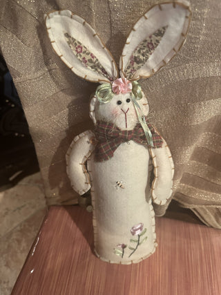 #62 vv Vintage Garden bunny rabbit easter decoration MTS|57372