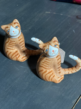 Bone China Orange Cat  #SM. RCD