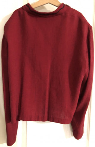 Size 6 Petite Ruby Long Sleeve Blouse MTS 49|98661