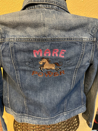Embroidered jacket. Size 14 Mare Power. #SM. RCD|67502
