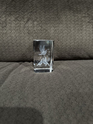 Beautiful birds in glass RSV