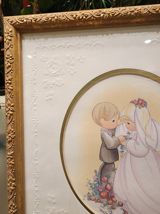 1996 Ltd Ed Precious Moments Framed Art|72216