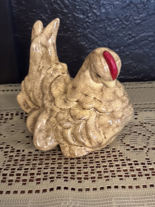 Vintage Ceramic Laying Chicken -RCD|68837