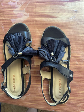 Hush puppies women's Chrissie tassel flat sandal size 7.5 #62 VV MTS|67157