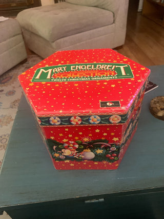 Mary Engelbreit Box of 12 Christmas 3" Balls MTS|131191