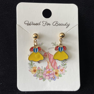 earrings, Snow White dress RSV